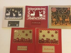 Cartes postales Noël groupe Frabaluche Craft